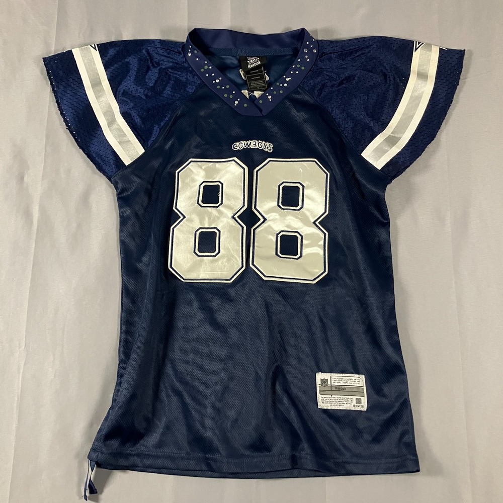 Dallas Cowboys Dez Bryant #88 Womens Medium Rhinestone NFL Jersey Reebok‎